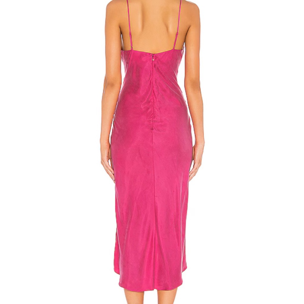 Revolve Lovers and Friends Noah Wrap Dress Pink - Picture 2 of 2